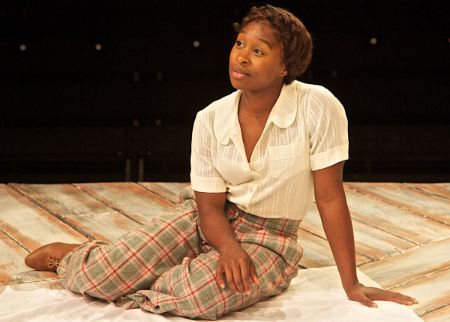 Cynthia Erivo as 'Celie Harris Johnson' in the theater production 'The Color Purple'.
